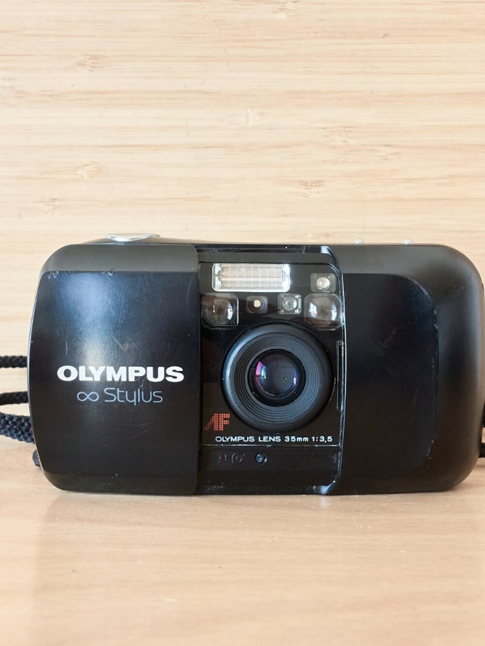 Olympus Infinity Stylus Mju-1 Black 35mm Point and Shoot Film Camera Tested